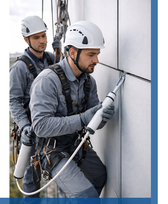 Герметизация швов вилатермом в Красноярске от 610 р. | ВЫСОТНИК-Крс