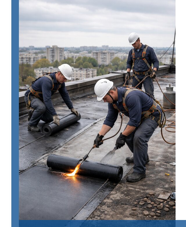 Ремонт наплавляемой кровли в Красноярске качественно и надежно