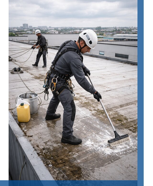 Очистка крыши по графику в Красноярске от 7620 р. | ВЫСОТНИК-Крс