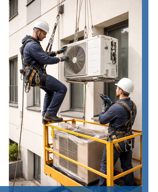 Демонтаж внешнего блока кондиционера в Красноярске от 3556 р. | ВЫСОТНИК-Крс