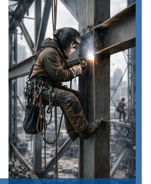 Высотные сварочные работы в Красноярске от 3556 р. | ВЫСОТНИК-Крс