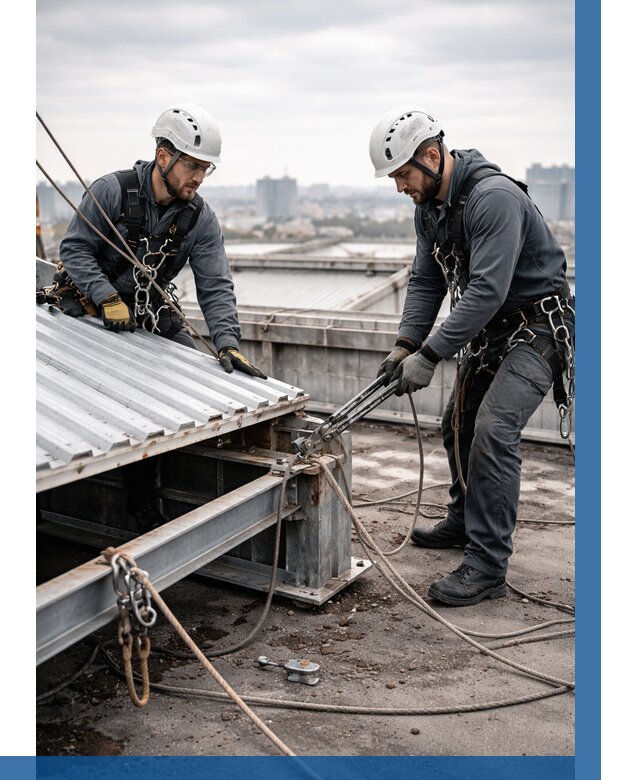 Демонтаж крышной установки в Красноярске от 86360 р. | ВЫСОТНИК-Крс