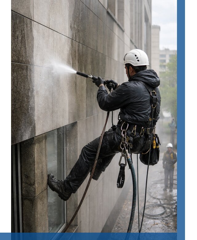 Гидроструйная очистка поверхностей в Красноярске от 864 р. | ВЫСОТНИК-Крс