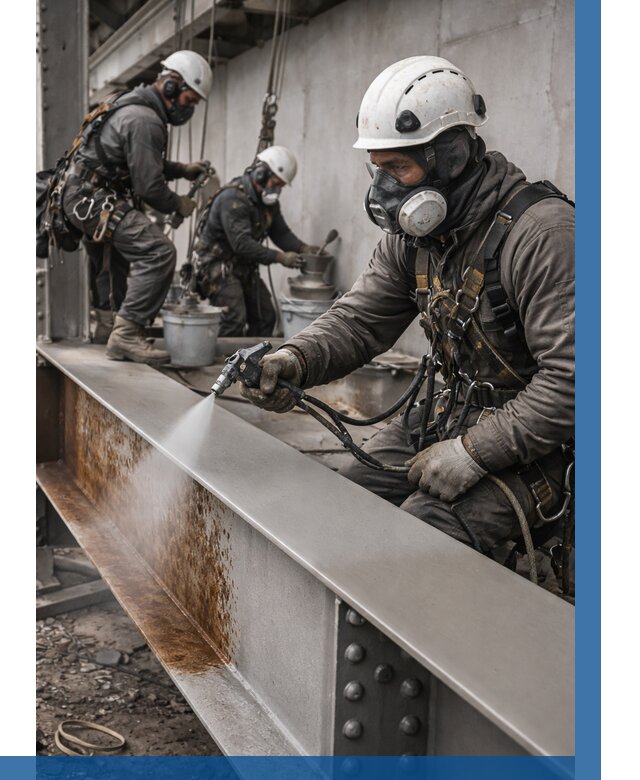 Антикоррозионная покраска металла в Красноярске от 711 р. | ВЫСОТНИК-Крс