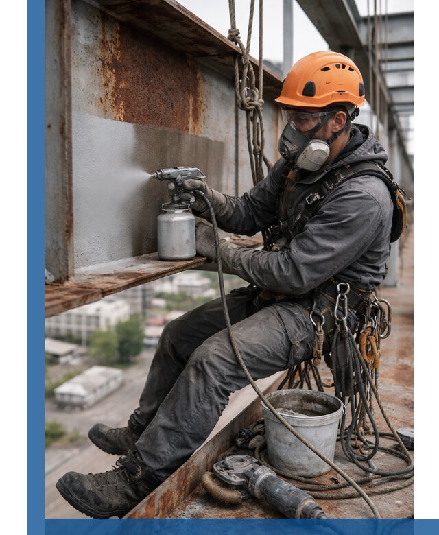 Антикоррозионная обработка металлоконструкций в Красноярске под ключ