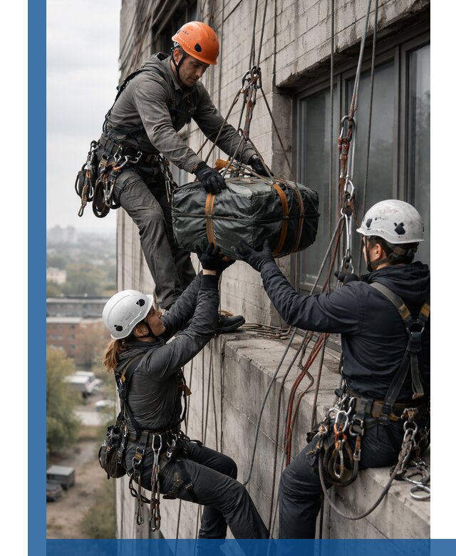 Перемещение грузов вручную в Красноярске профессионально и безопасно