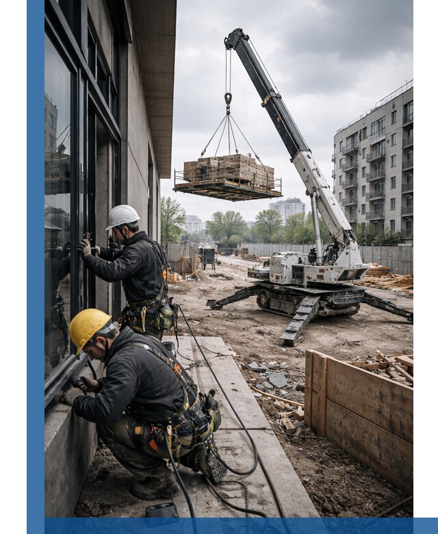 Аренда крана Пионер в Красноярске для строительных работ