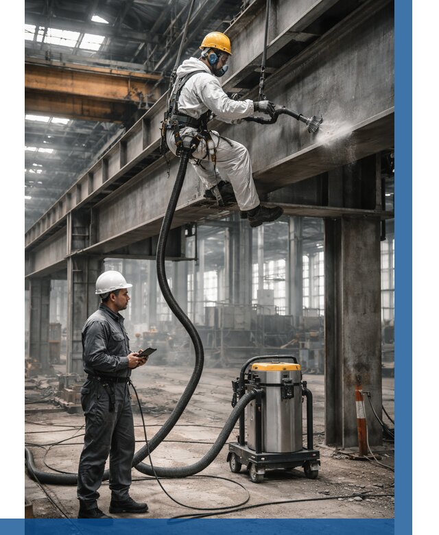 Обеспыливание конструкций в цехе в Красноярске от 4267 р. | ВЫСОТНИК-Крс