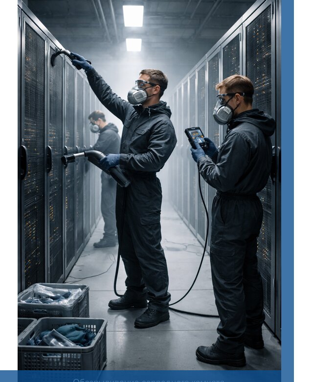 Обеспыливание серверной комнаты в Красноярске от 4572 р. | ВЫСОТНИК-Крс