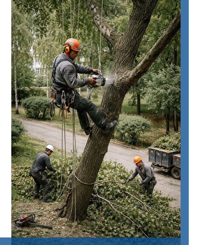 Кронирование деревьев в Красноярске от 6604 р. | ВЫСОТНИК-Крс