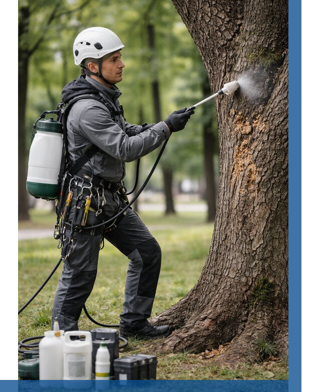 Обработка деревьев от вредителей в Красноярске от 4572 р. | ВЫСОТНИК-Крс