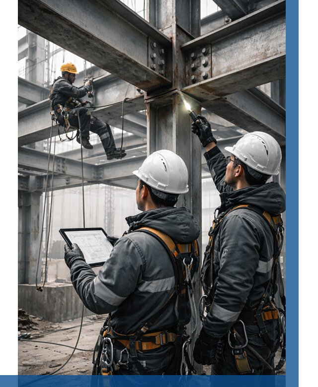 Обследование металлоконструкций в Красноярске от 5588 р. | ВЫСОТНИК-Крс